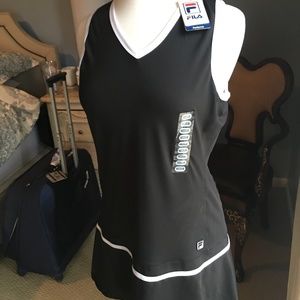 NWT Black Fila Tennis Dress